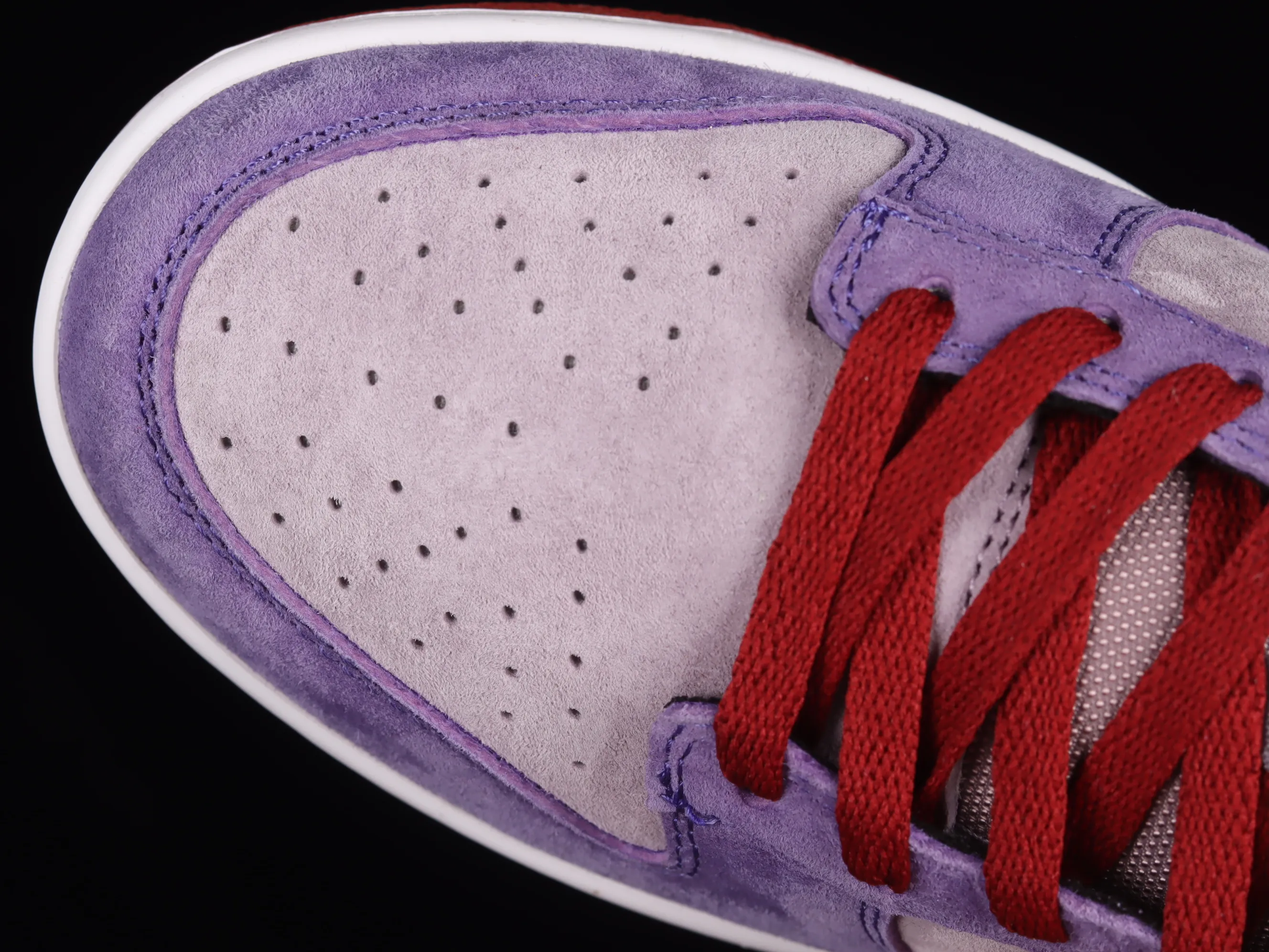 All categories Nk SB Dunk series Nk SB Dunk Low low-top sneakers N version Nk Dunk Low "Plum" raspberry purple suede SB low-top casual sneakers CU1726-500